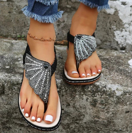 Clarisa® | Orthopedic Sandals With Crystals - Image 3