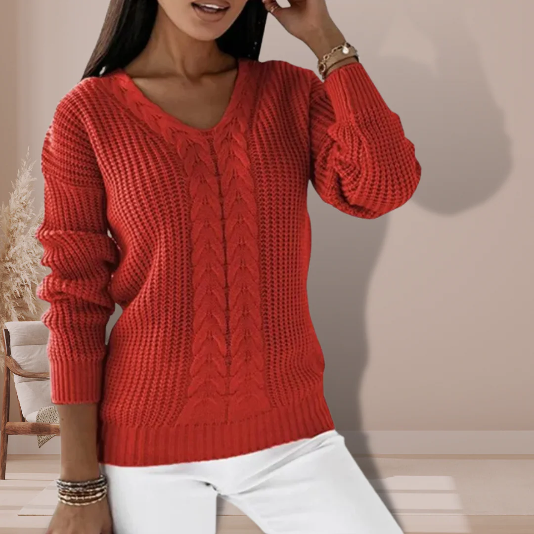 Claudia| Fashionable and effortless winter sweater - Image 4