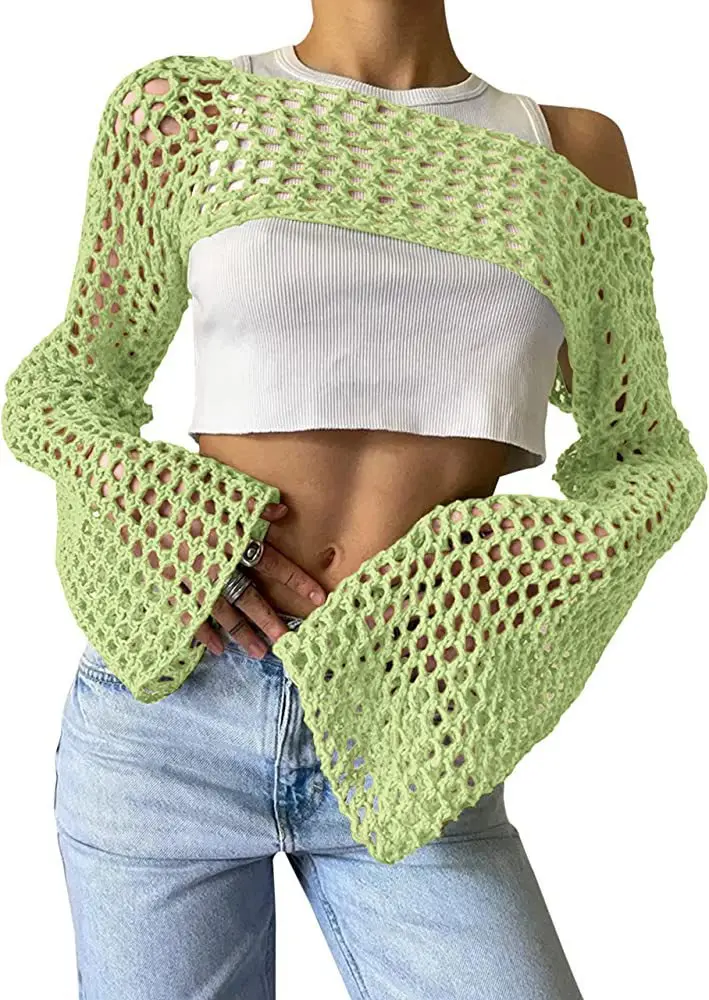 Clotilde® | Mesh crop top for women - Image 14