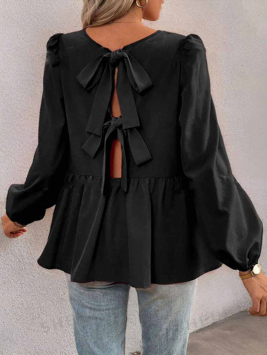 Concepción® | Women'S Blouse With Elegant Bow Details And Voluminous Sleeves - Image 5