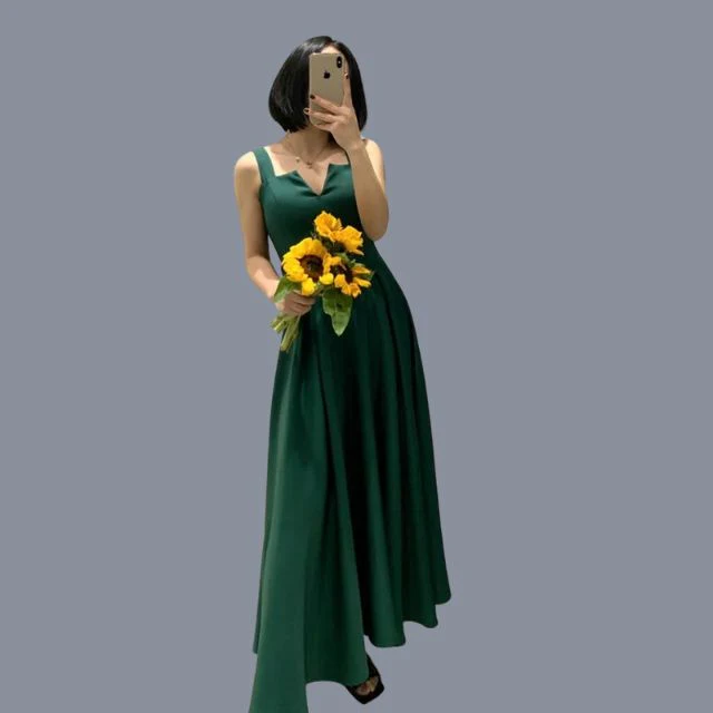 Concepción® | Yellow Sleeveless Cocktail Dress - Image 16