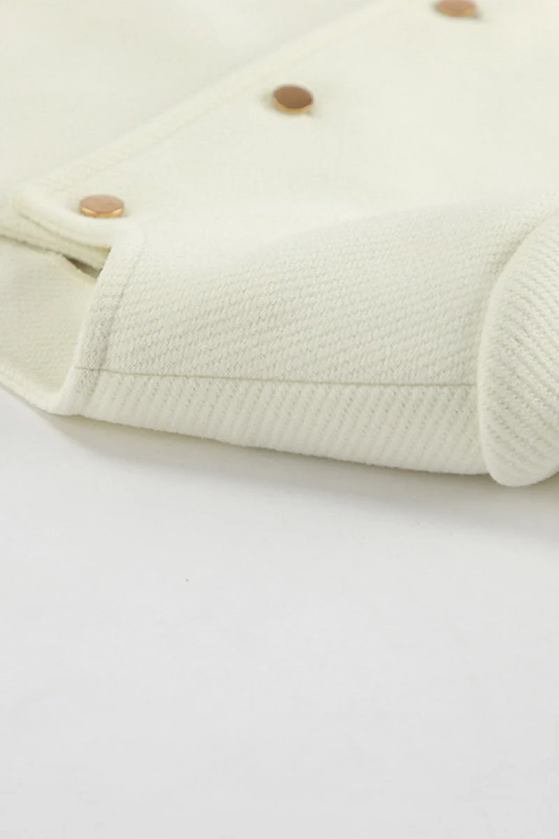 Concha | Casual everyday outerwear with solid color buttons and O-neck - Image 7