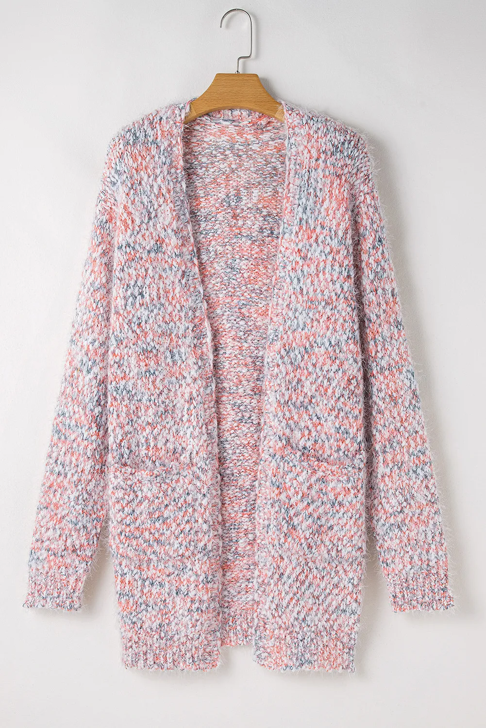 Constance | Long sleeve open front cardigan with pockets - Image 6
