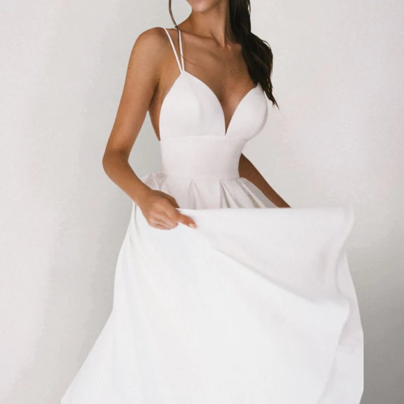 Corina® | Elegant V-Neck Dress - Image 6