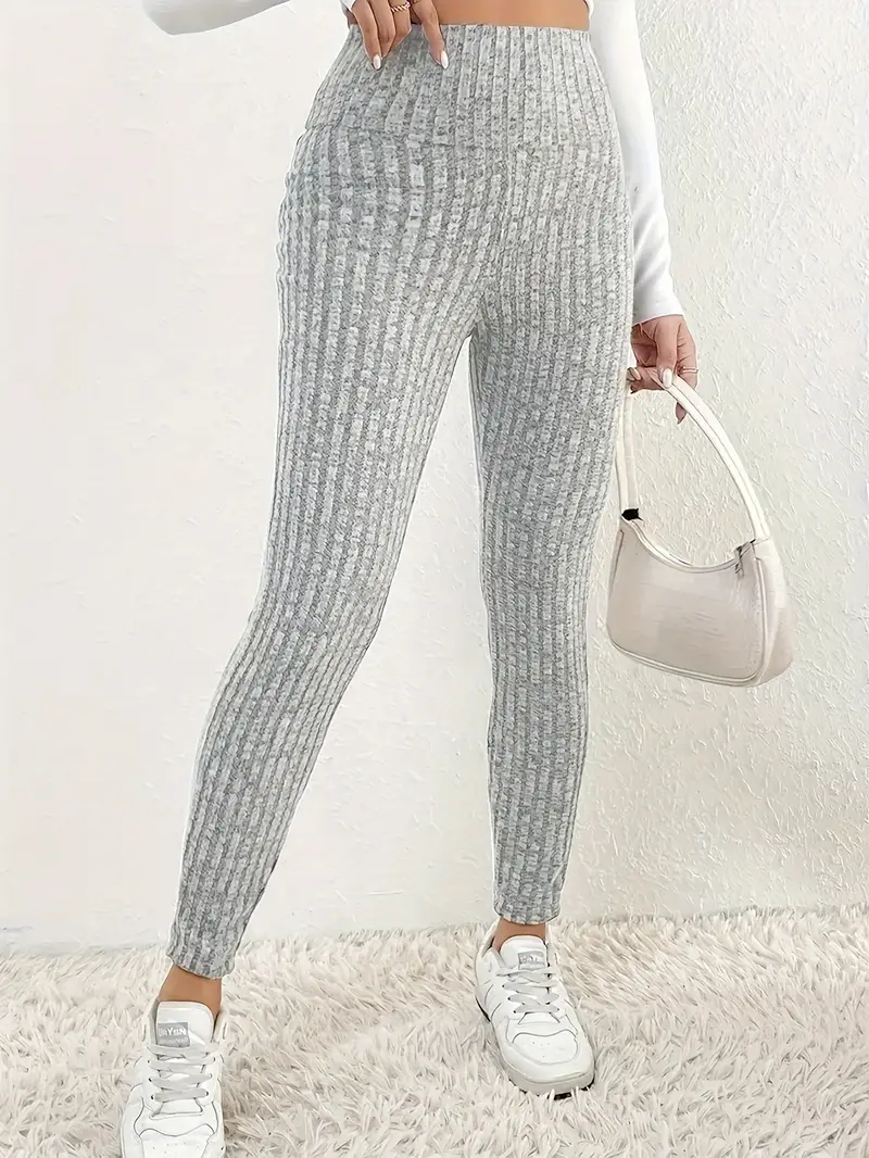 Costanza® | Fleece-Lined Knit Leggings
