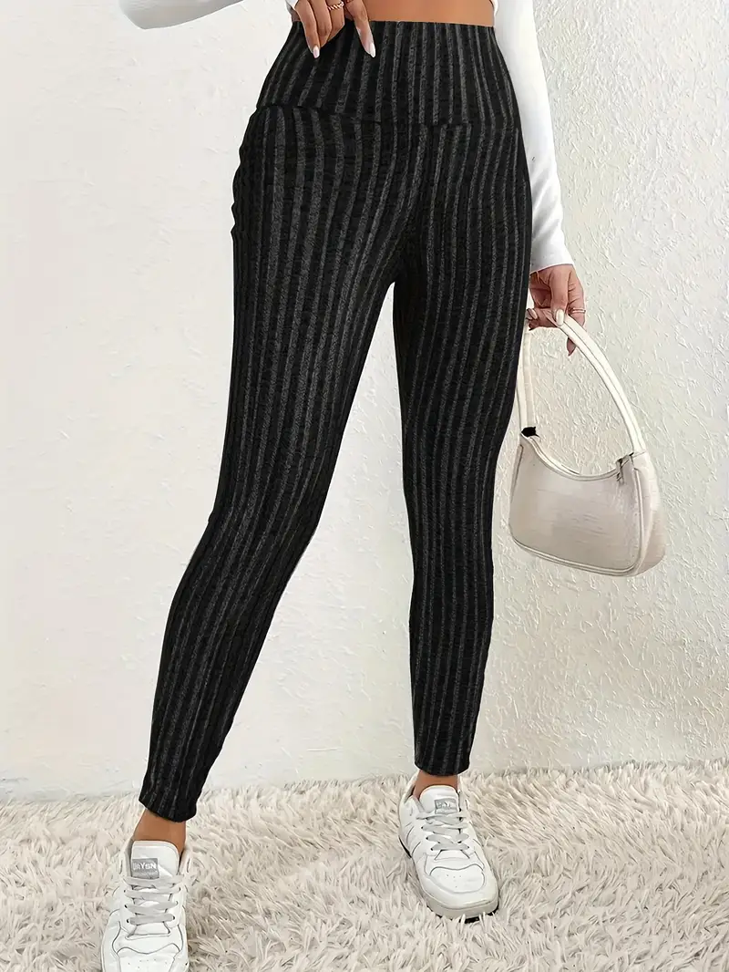 Costanza® | Fleece-Lined Knit Leggings - Image 8