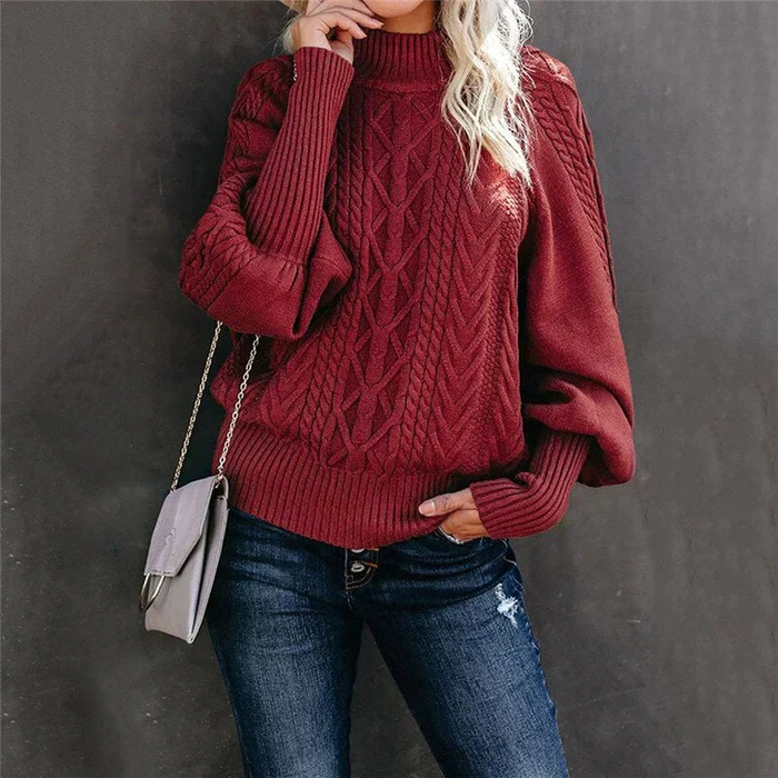 Cristina | comfortable and stylish knitted women's sweater - Image 9
