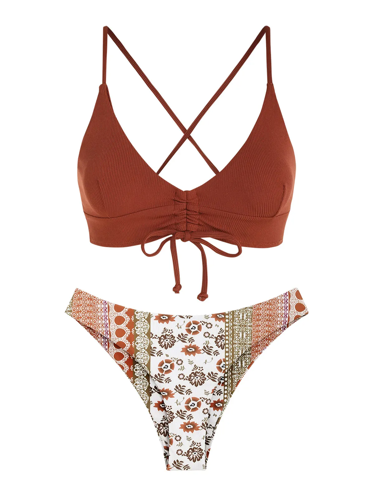 Cristina® | Luxury Print High Waist Summer - Image 4