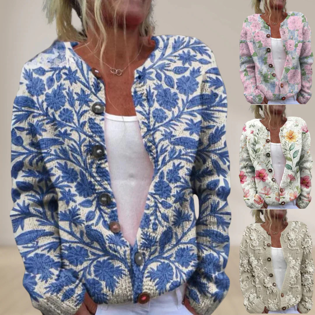 Dafne® | STYLISH FLORAL CARDIGAN - Image 4