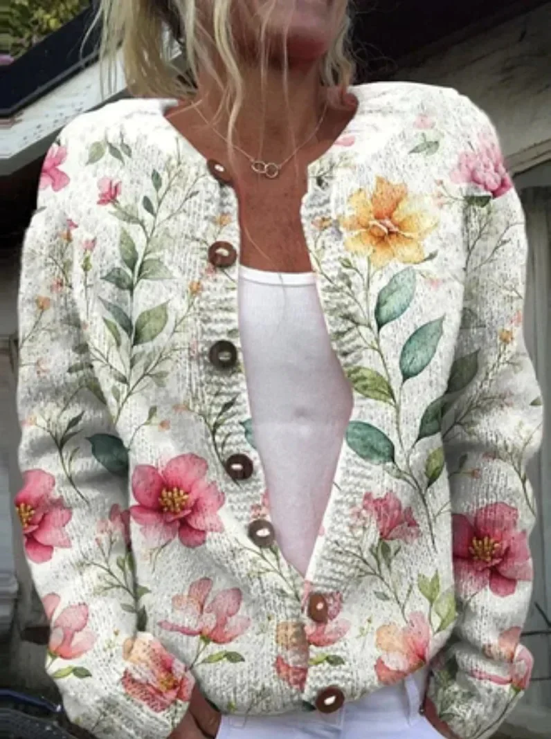 Dafne® | STYLISH FLORAL CARDIGAN - Image 6