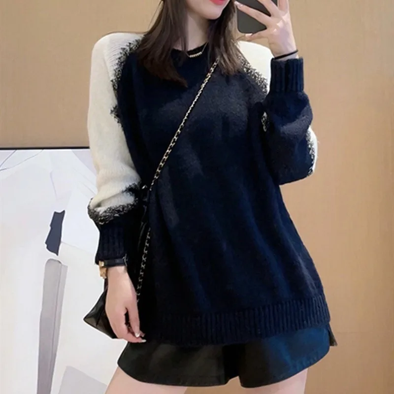 Dagmar | Warm, loose-fitting knitted sweater for women - Image 2