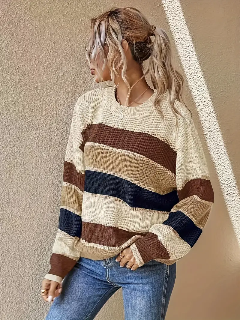 Dana | Striped knit sweater - Image 3