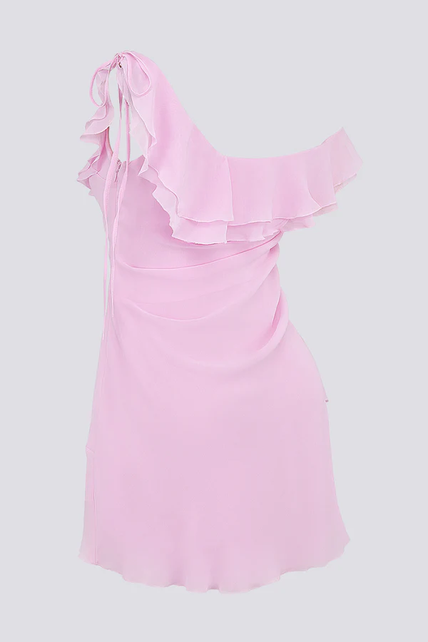 Daniela® | Off-Shoulder Ruffle Shirt Mini Dress - Image 8