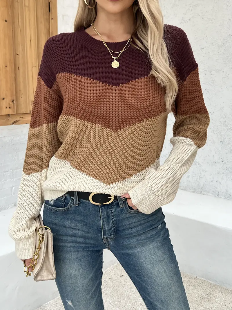 Dayana | Colorful knitted sweater