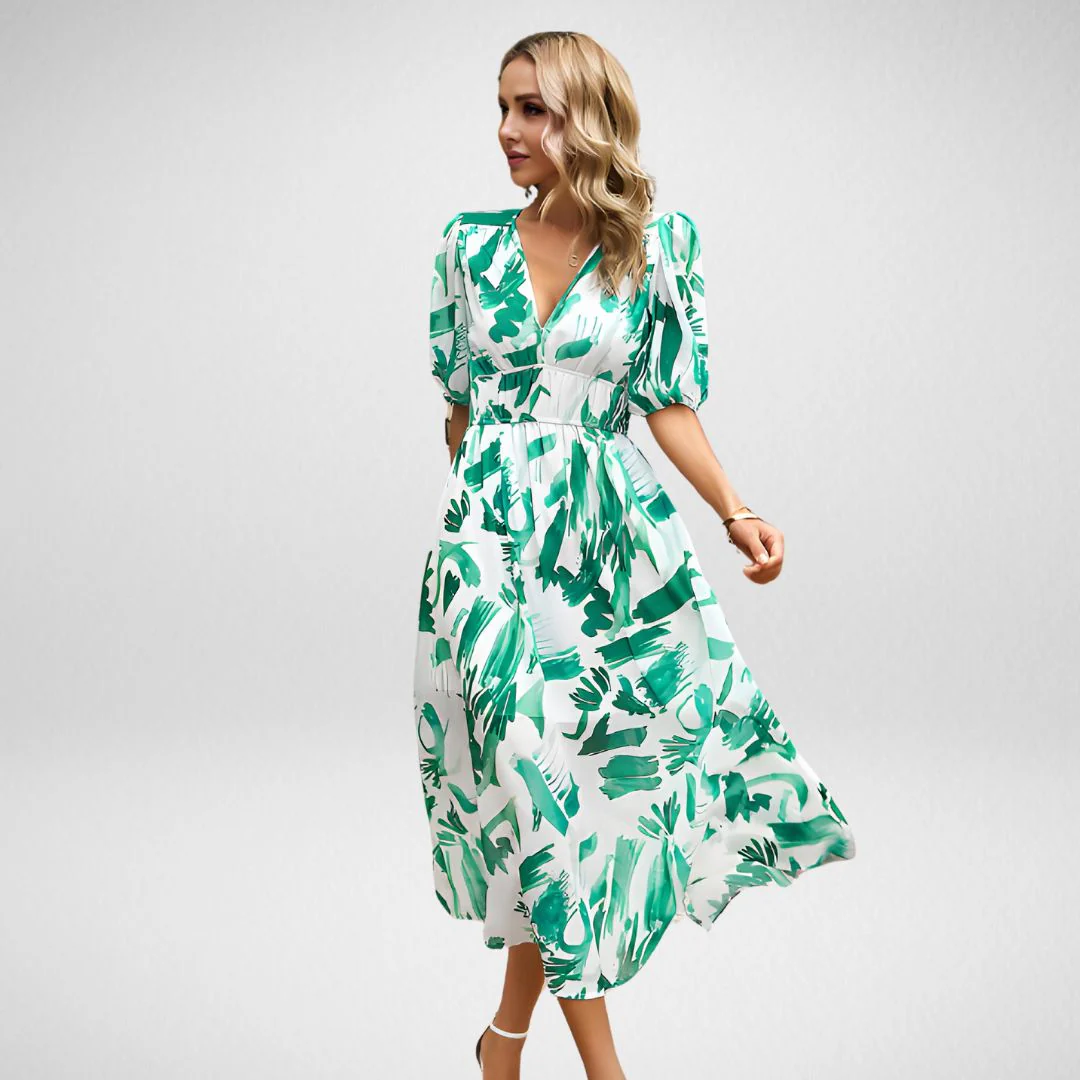 Dayana® | Elegant Dress With V-Neckline - Image 4