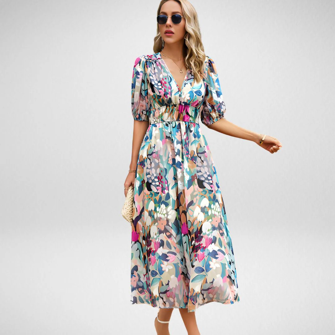 Dayana® | Elegant Dress With V-Neckline - Image 6