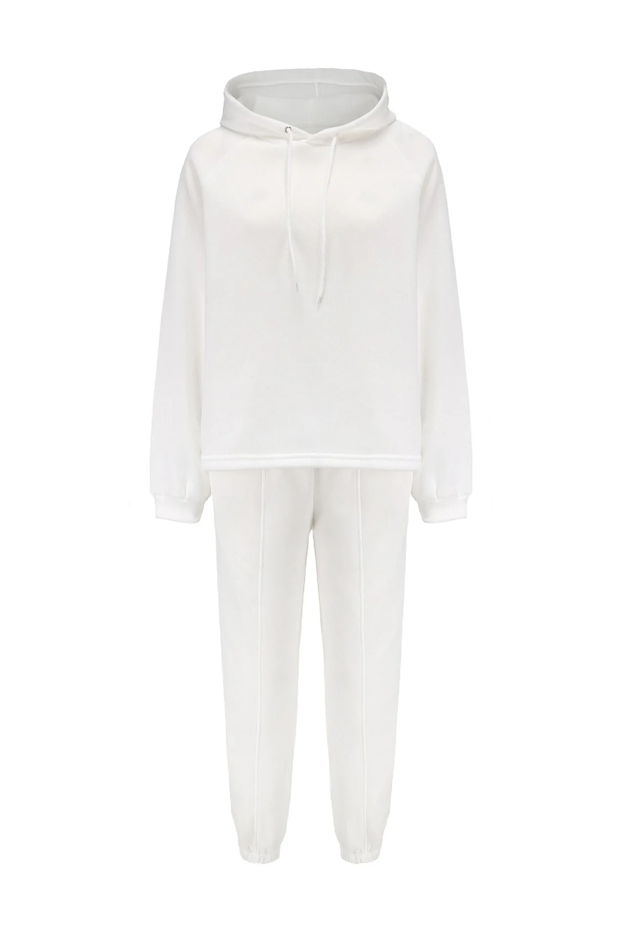 Dayana | Solid color short suits with hood - Image 9