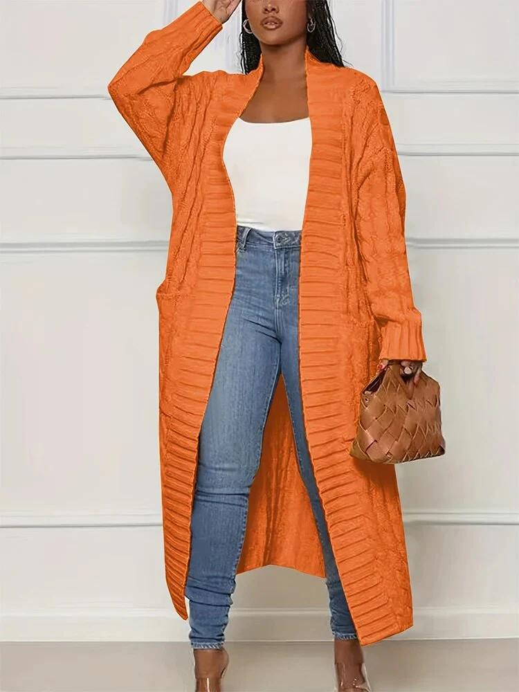 Deborah® | Chunky knit jacket with pockets - Image 4