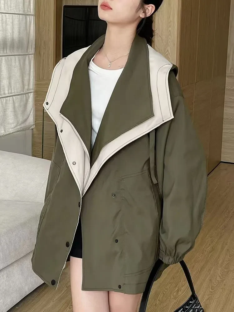 Deborah | Two-layer jacket with zip and buttons - Image 8