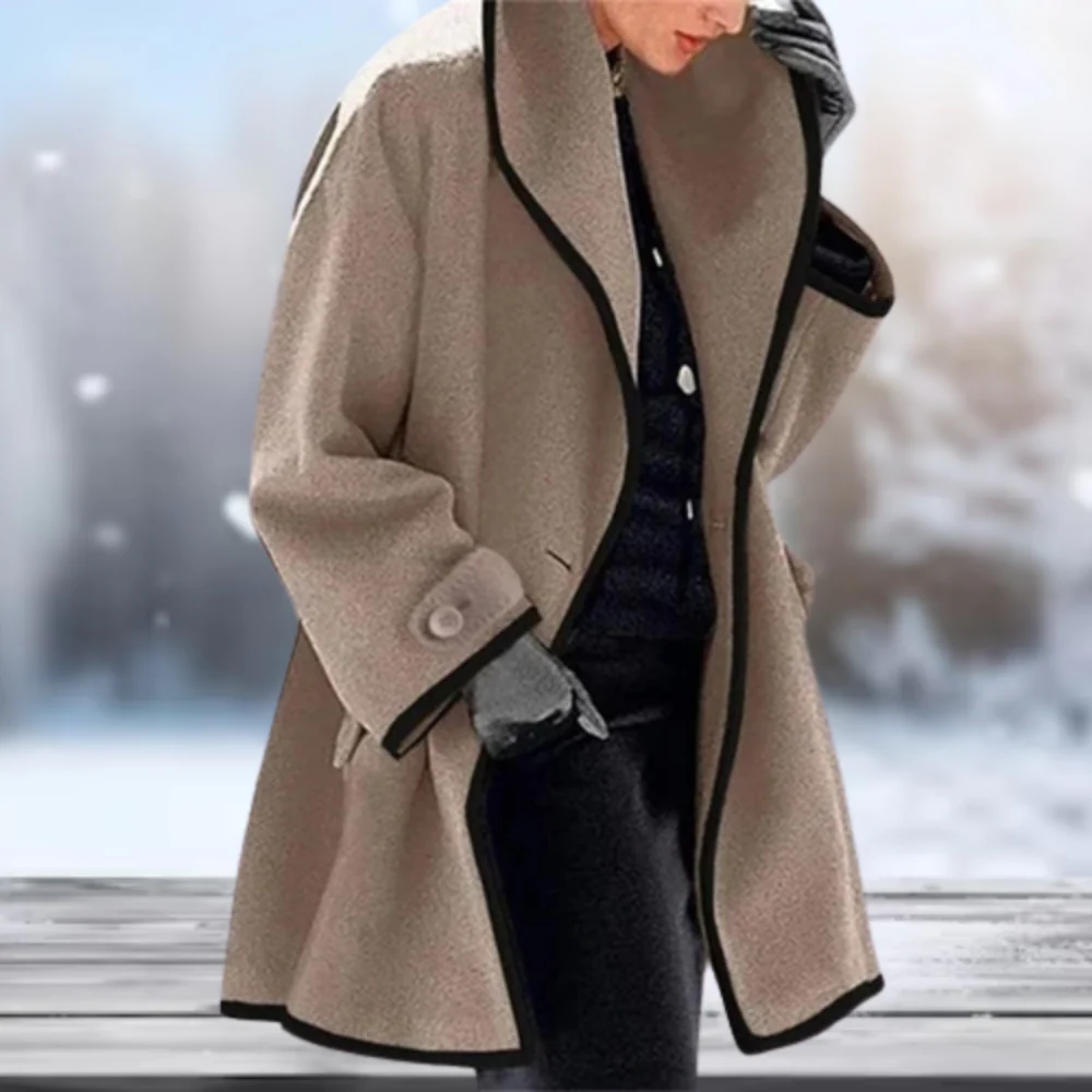 Delfina® | Coat de laine retro for women