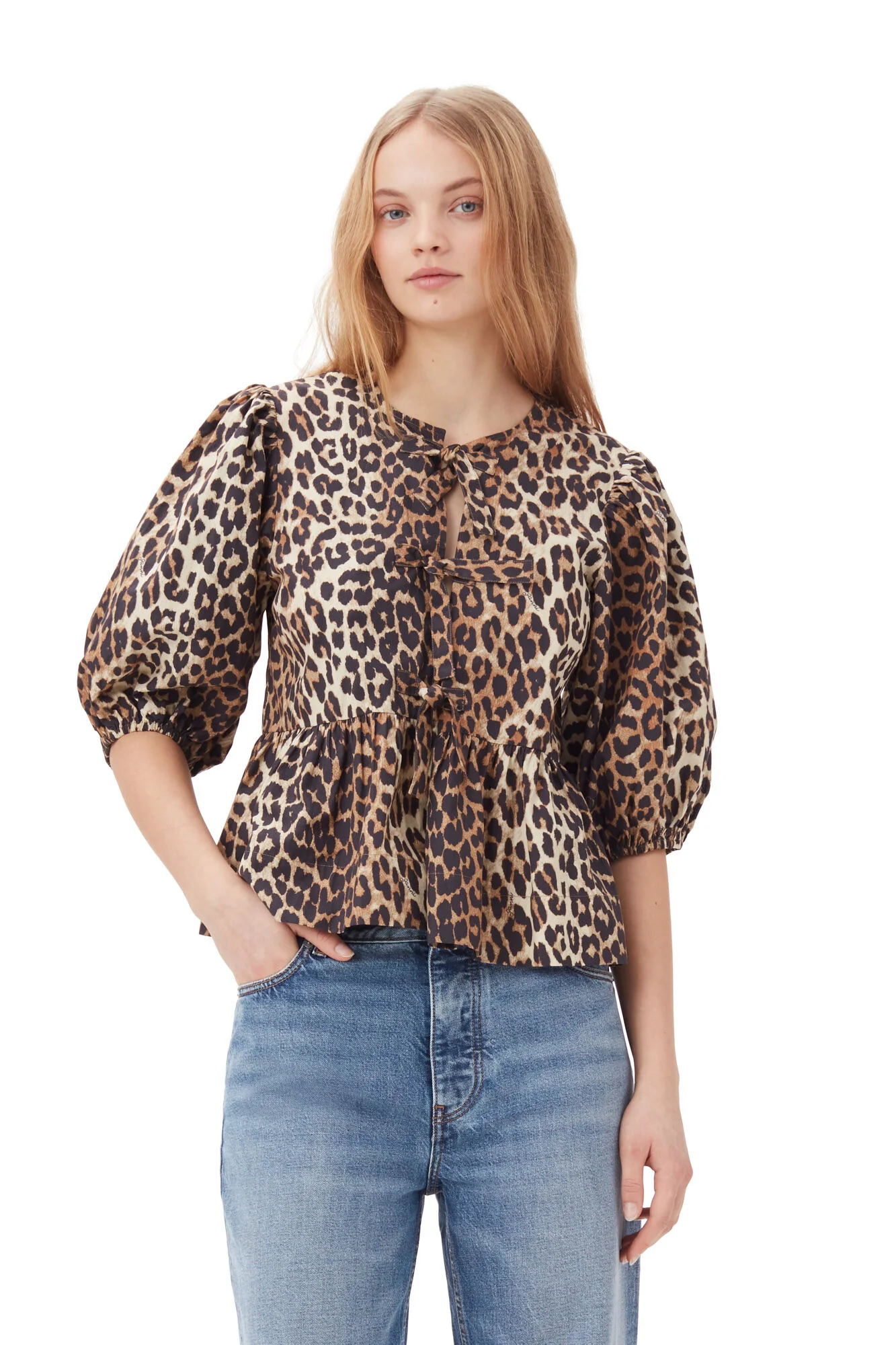 Delfina® | Women'S Blouse With Bow