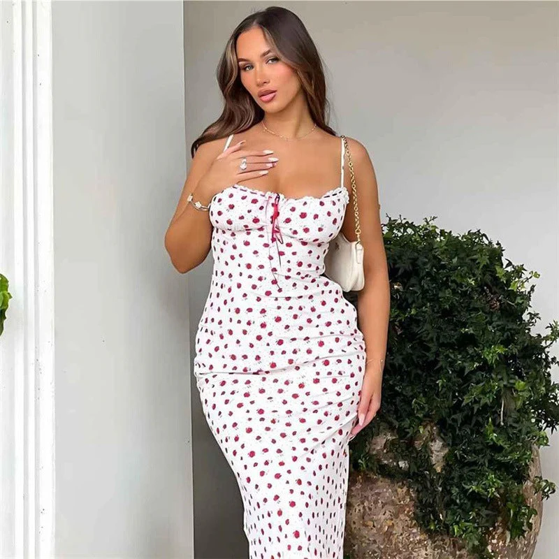 Delfina® | Women'S Floral Print Maxi Slip Dress - Image 3