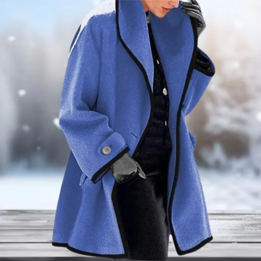 Delia® | Coat de laine retro for women - Image 5