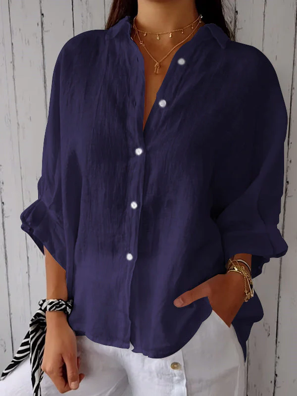 Denisse® | Relaxed Fit Cotton-Linen Summer Shirt - Image 6
