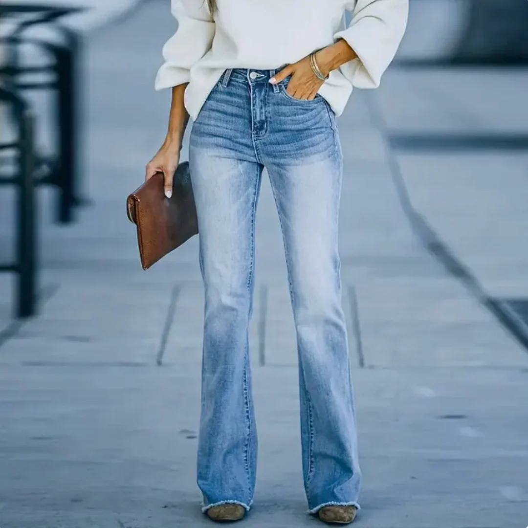 Desiree® | High Waist Flared Trousers