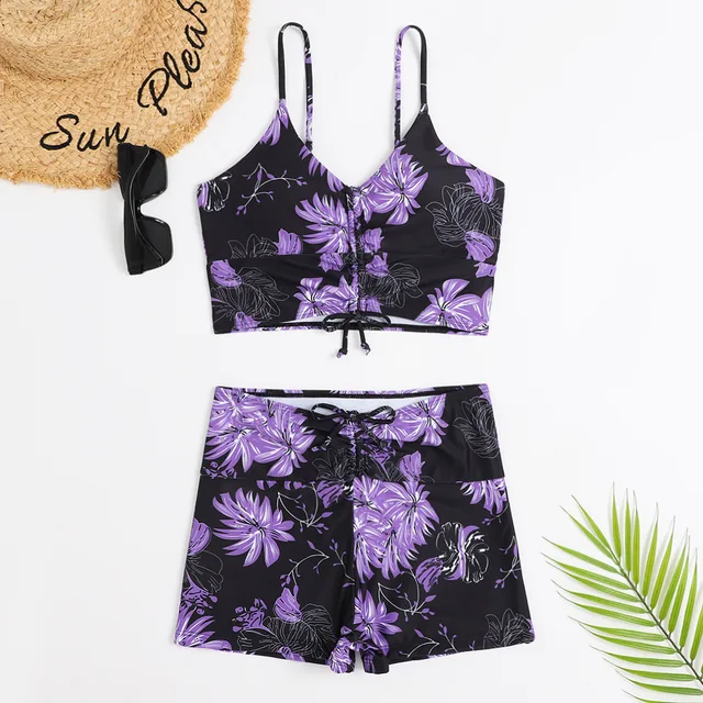 Diana® | 3-Piece Ombre Lace Bikini Swimsuit With Beach Skirt - Image 7