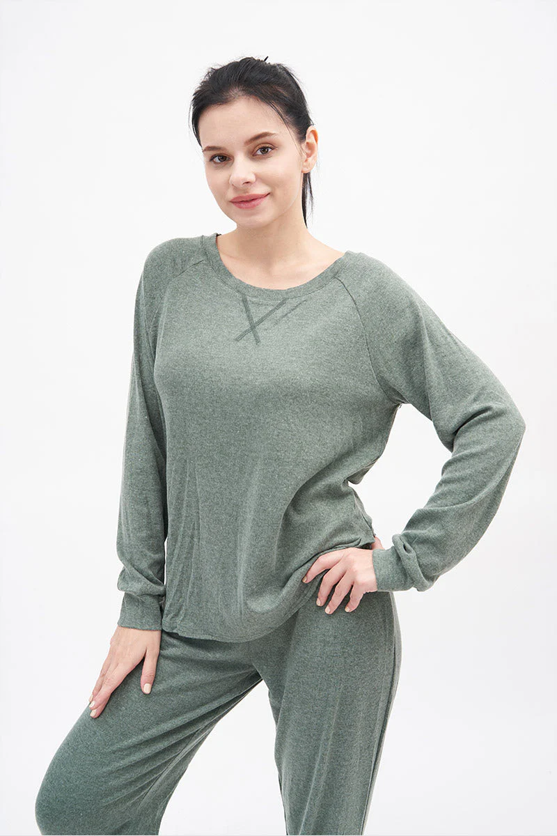 Diana | Casual two-piece cotton pajamas - Image 2
