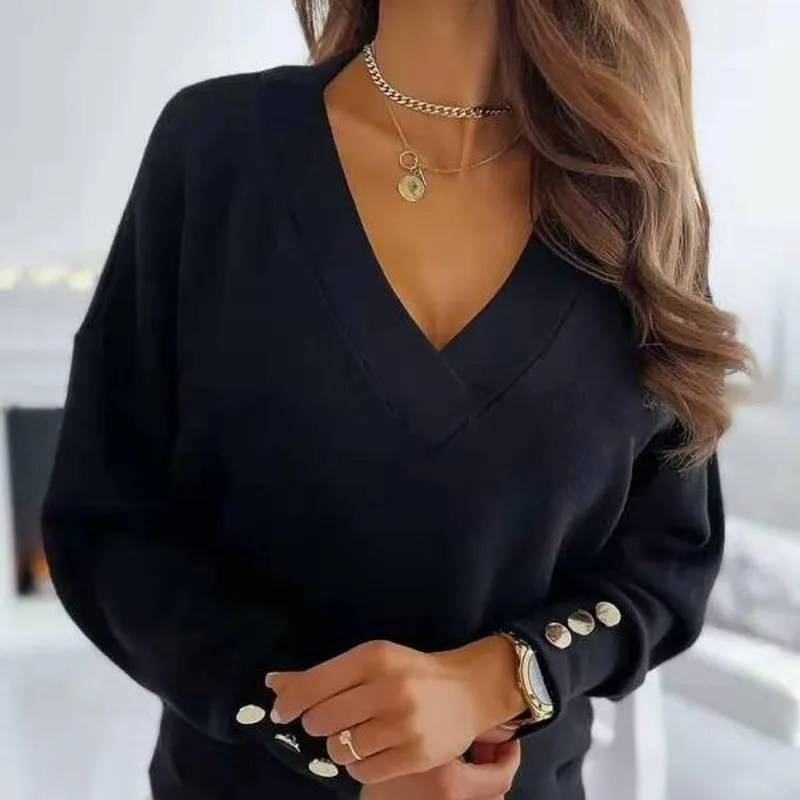 Diana | Casual women's sweater with long sleeves - Image 4