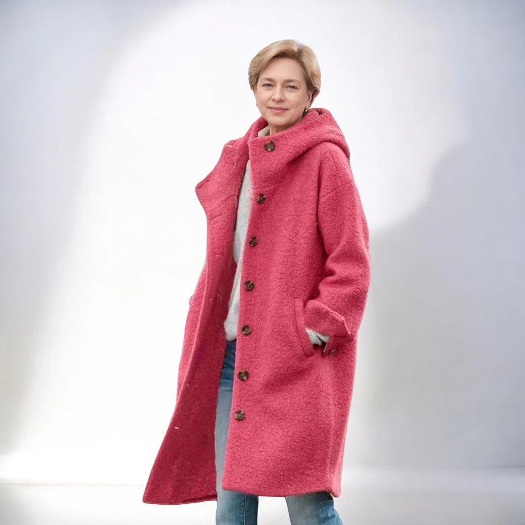 Diana | Long and comfortable coat for women - Image 5