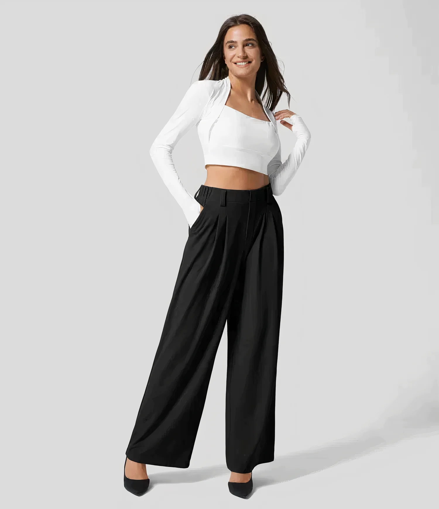 Diana® | Loose High Waist Trousers - Image 5
