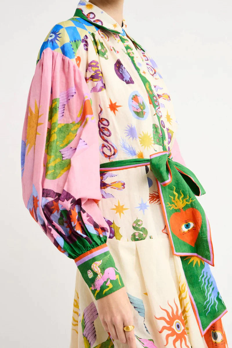 Dinora® | Printed Dress - Image 2
