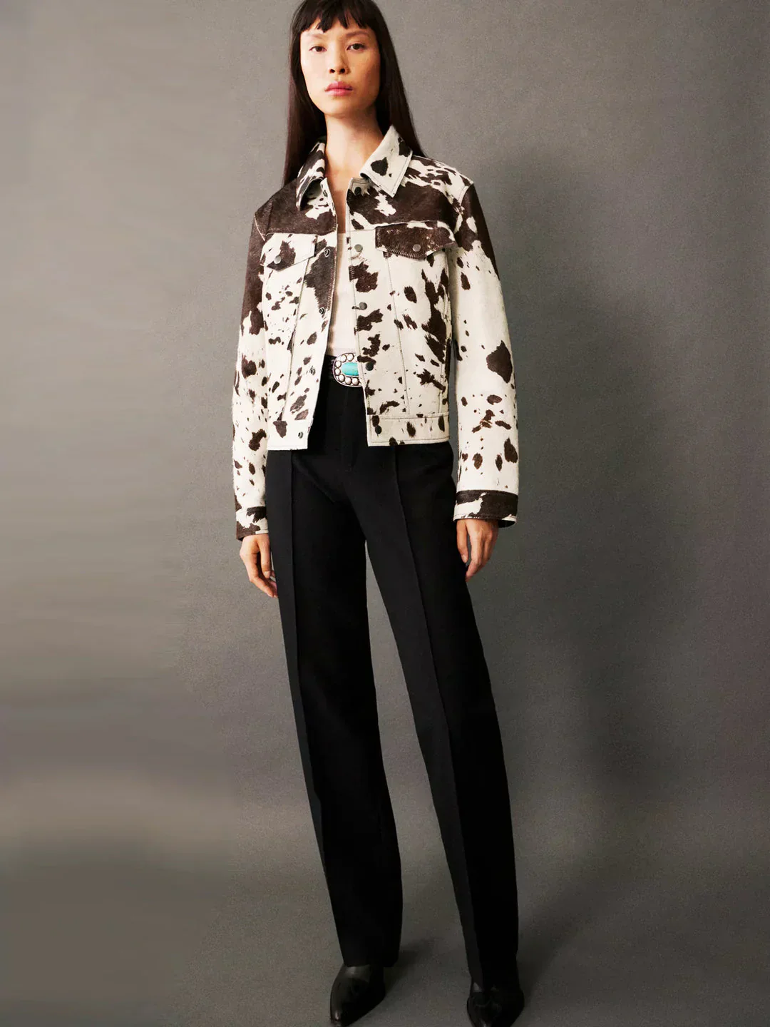 Dolores® | PRINTED LEATHER JACKET - Image 4