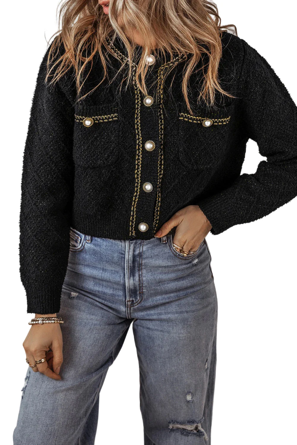 Dominique| Modern and comfortable winter cardigan - Image 4
