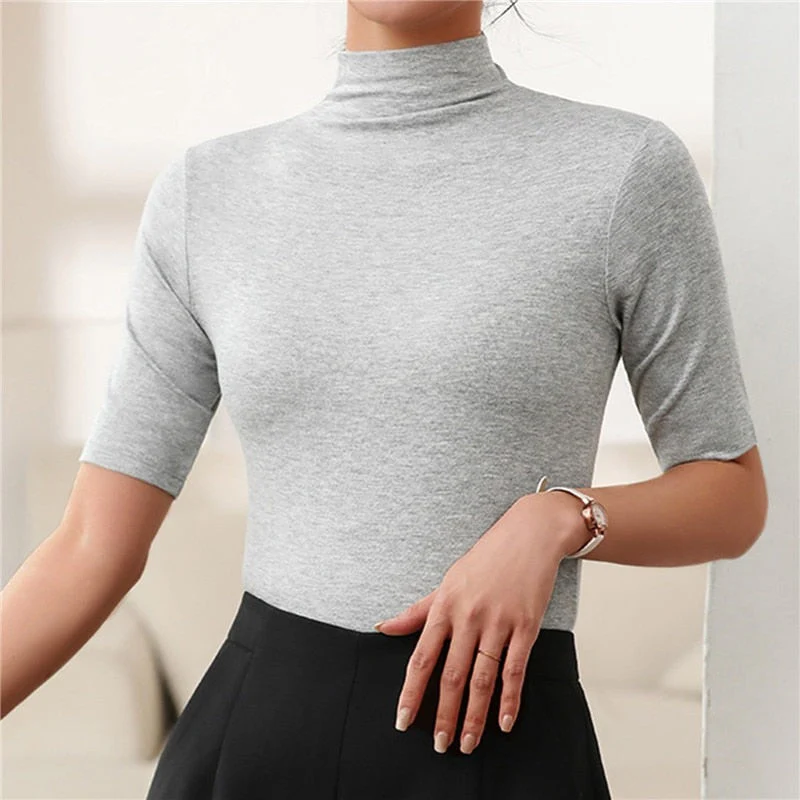 Doris® | Classic seamless turtleneck sweater - Image 3