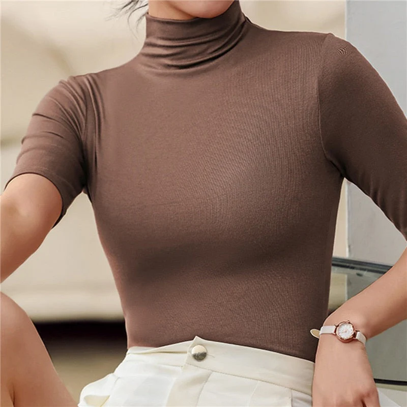 Doris® | Classic seamless turtleneck sweater - Image 4