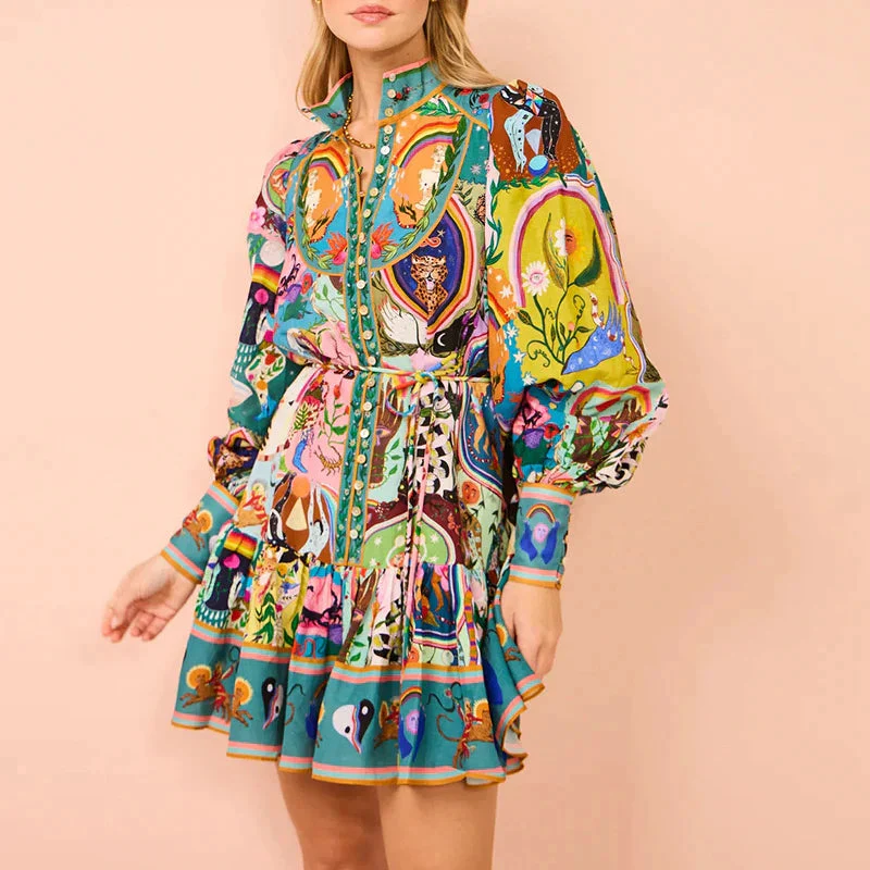 Dulce® | Women'S Dress With Long Sleeves - Image 5
