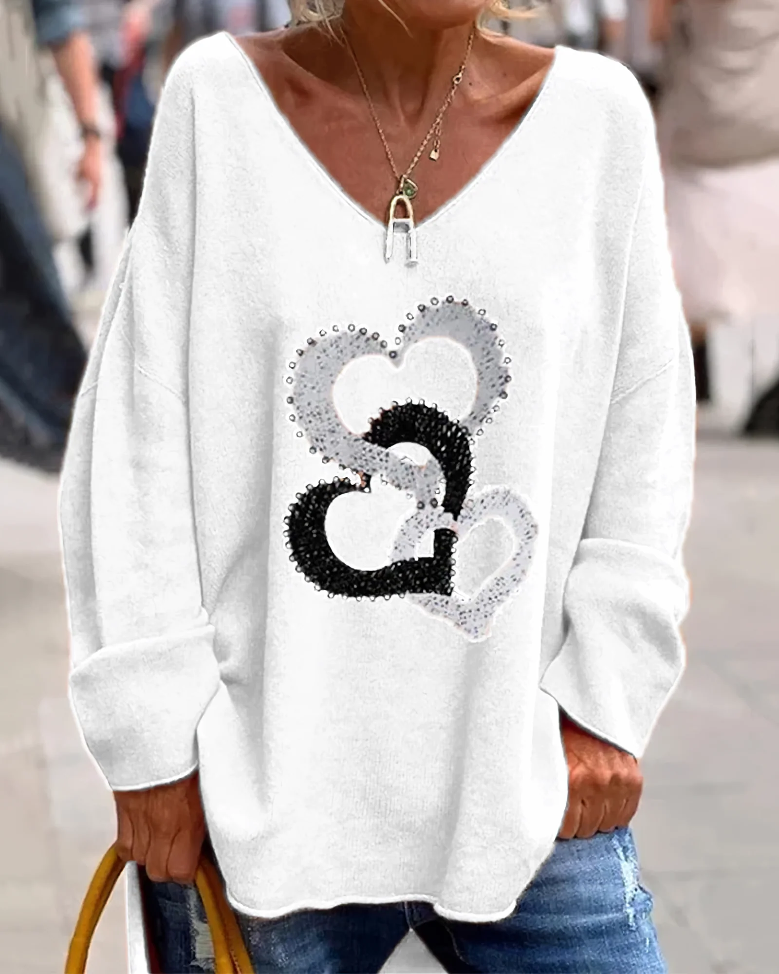 Edda® | Comfortable graphic sweater - Image 2