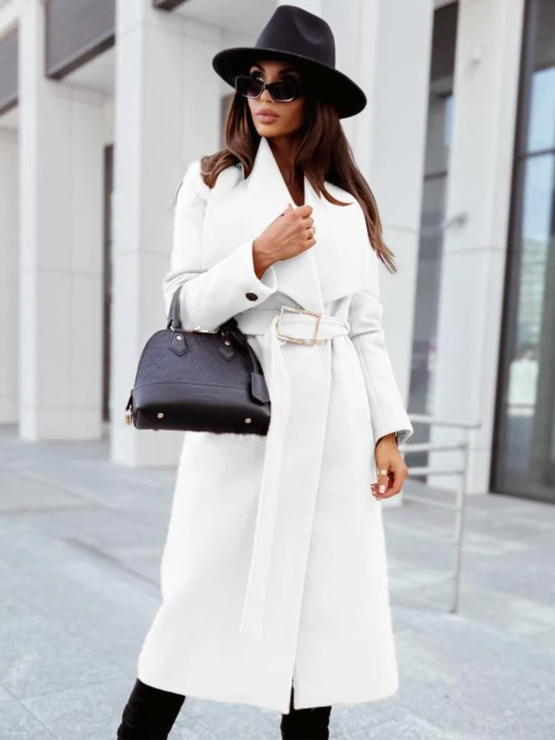 Edith® | Maxi elegant coat - Image 9