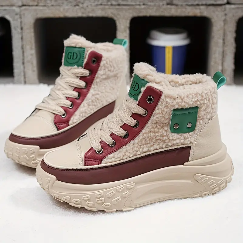 Edna | Waterproof plush ankle boots - Image 6