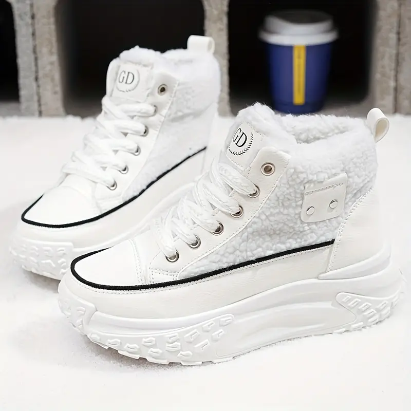 Edna | Waterproof plush ankle boots - Image 8