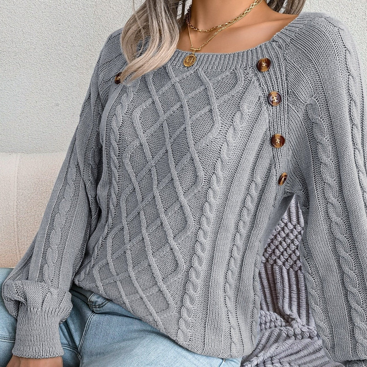 Ela® | Elegant knitted sweater for women - Image 6