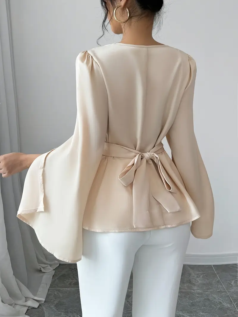 Elara® | Elegant Satin Blouse - Image 5