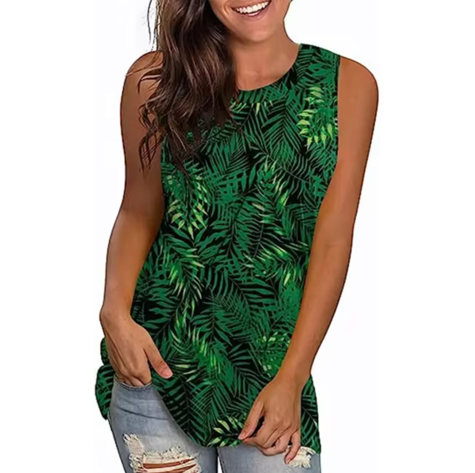 Eliana® | Floral Print Tank Top - Image 7