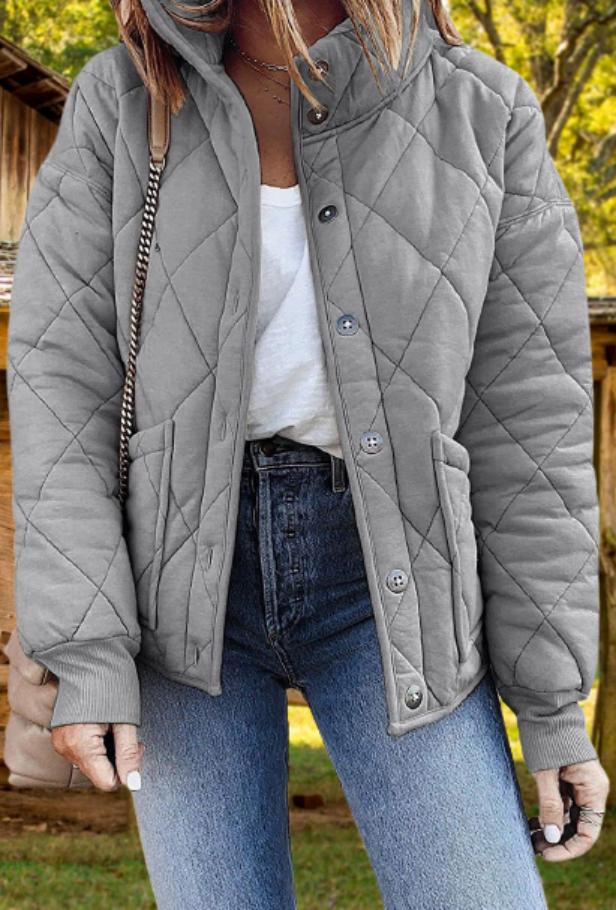 Eliana | Modern and stylish quilted jacket - Image 3