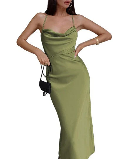 Elisa® | Black Cocktail Dress With Lace - Image 2