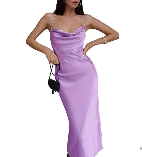 Elisa® | Black Cocktail Dress With Lace - Image 5